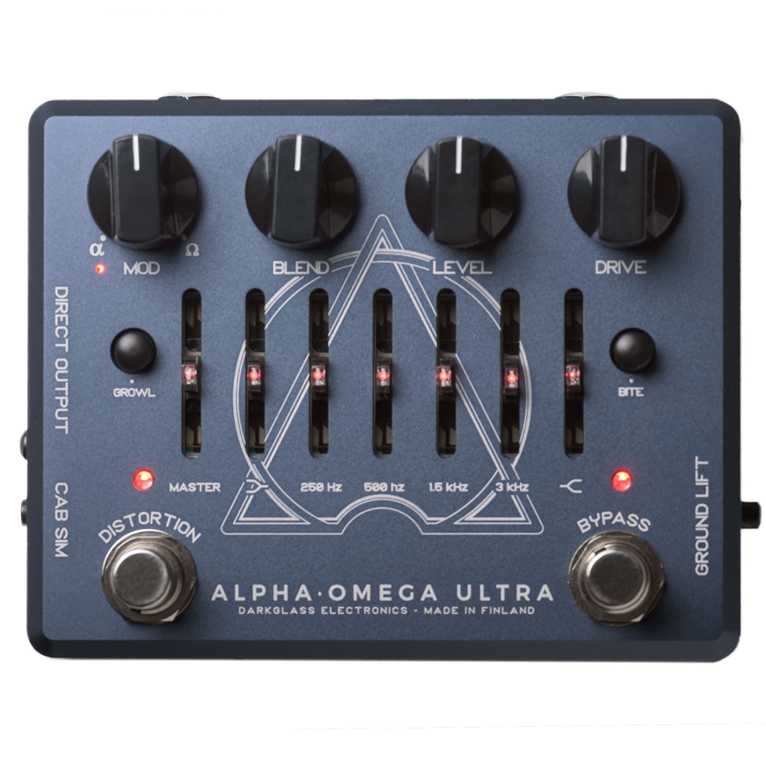 Darkglass Electronics ダークグラスエレクトロニクス ベース用プリアンプ Alpha Omega Ultra 【国内正規品】