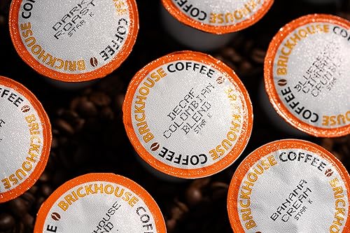 Miniatura 6 de Brickhouse Café de una sola porción, 12 tazas (descafeinado colombiano)
