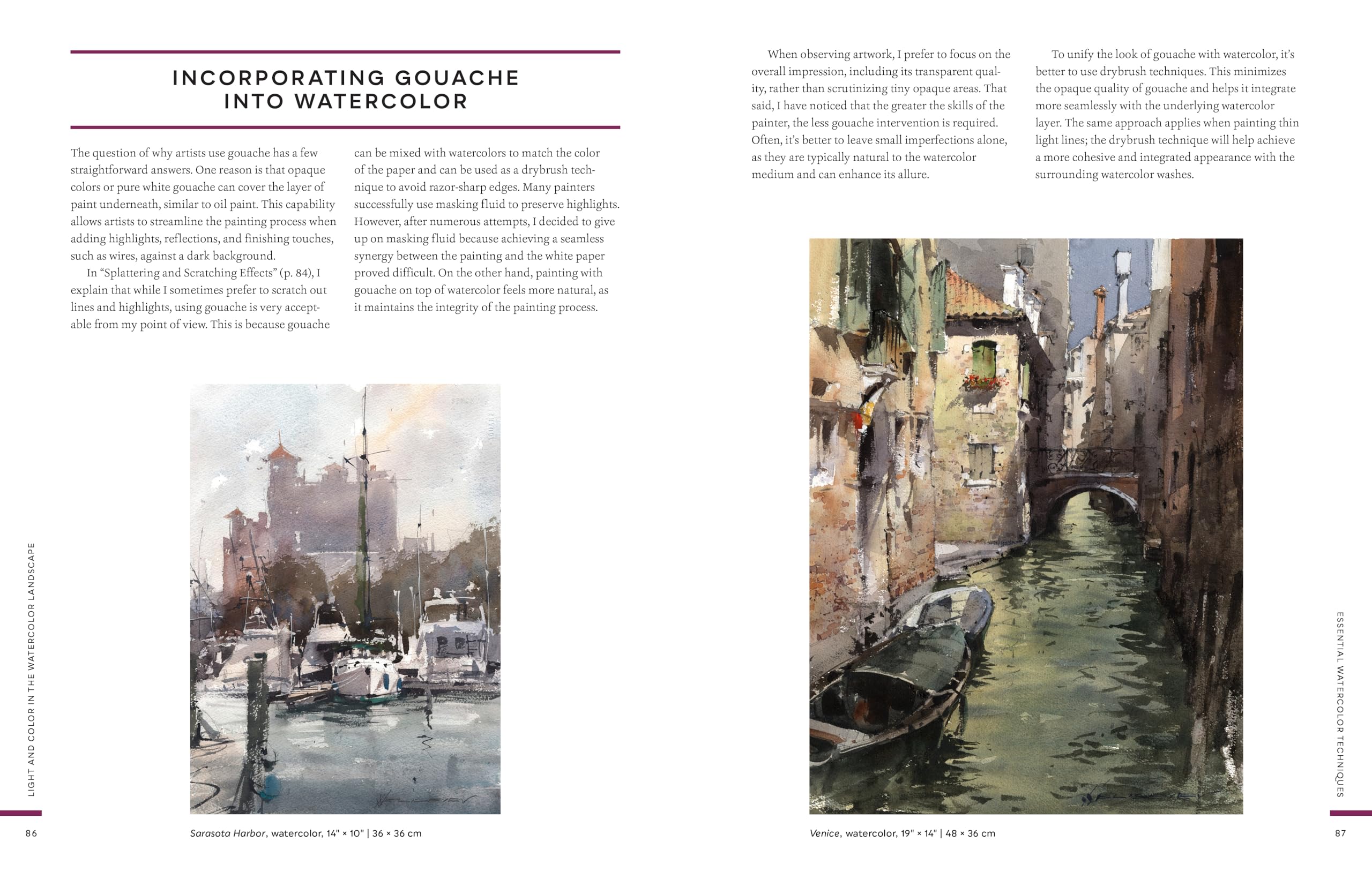 Light and Color in the Watercolor Landscape: Essential Principles and Techniques (For Artists)