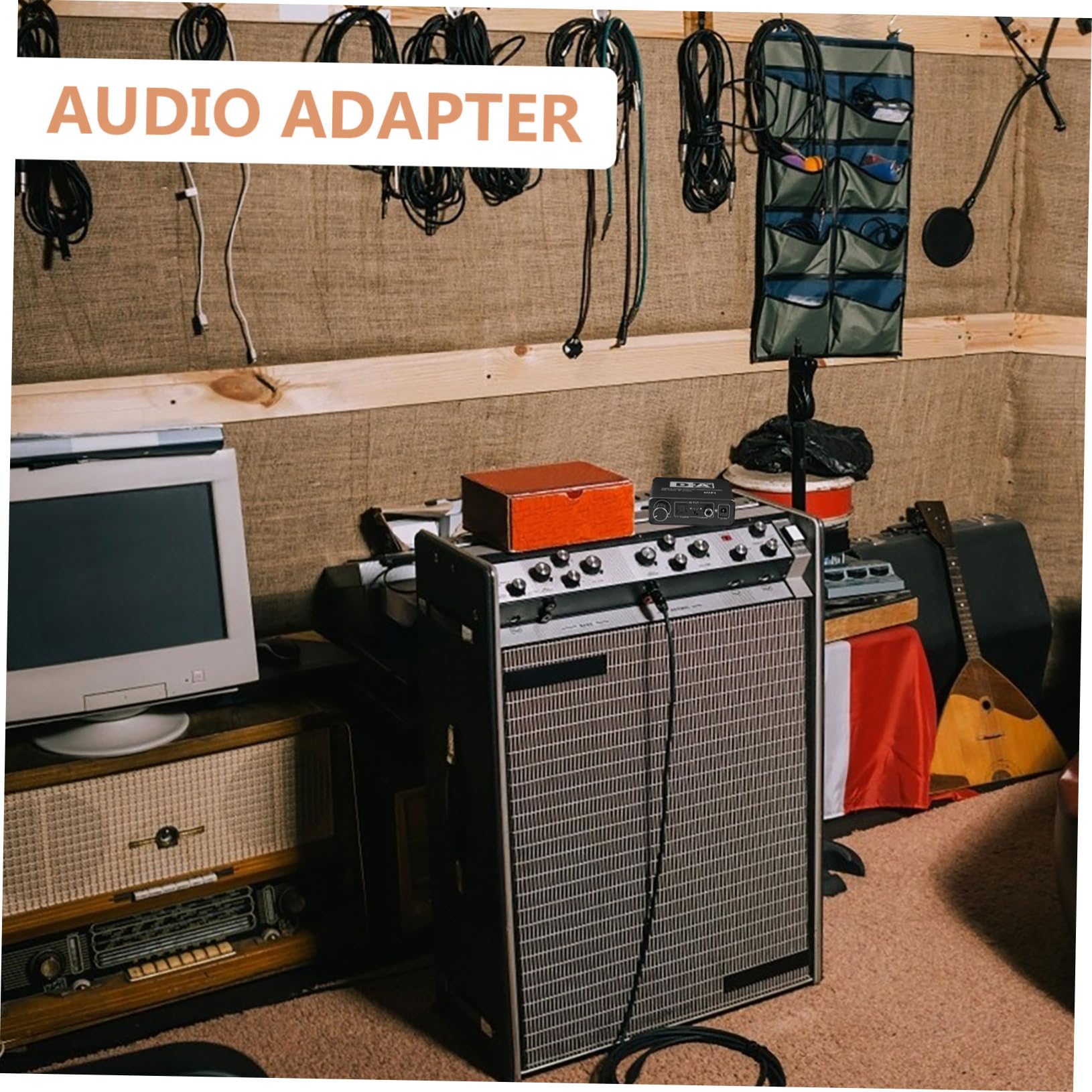 OSALADI Convertitore Audio Digitale Analogico Ottico Adattatore Compatto Per Dispositivi Digitali e Impianti Audio Analogici Qualità Del Suono Inalterata e Facile Da Trasportare