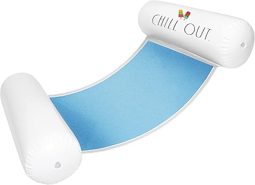 Rae Dunn x CocoNut Float - Flotador de hamaca para niños, tamaño infantil, inflable, flotador de silla de montar y silla de descanso, versátil para