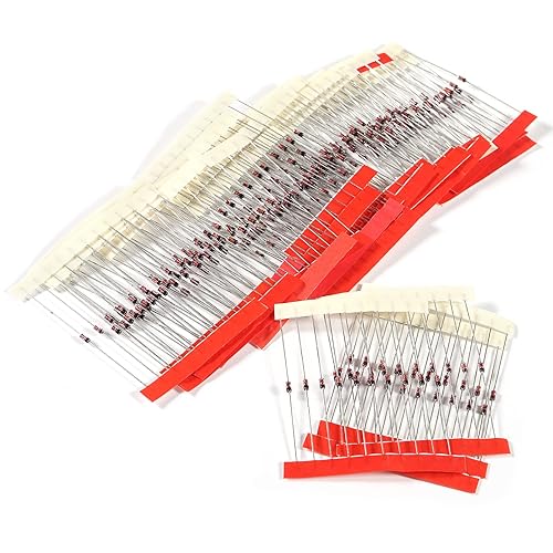 27 Valor 270pcs 12W Zener Diodos Surtido Kit 2.4V 2.7V 3.0V 3.3V 3.6V 3.9V 4.3V 4.3V 4.7V 5.1V 5.6V 6.2V 6.8V 7.5V 8.2V 9.1V 10V 12V 13V 15V 16V 8