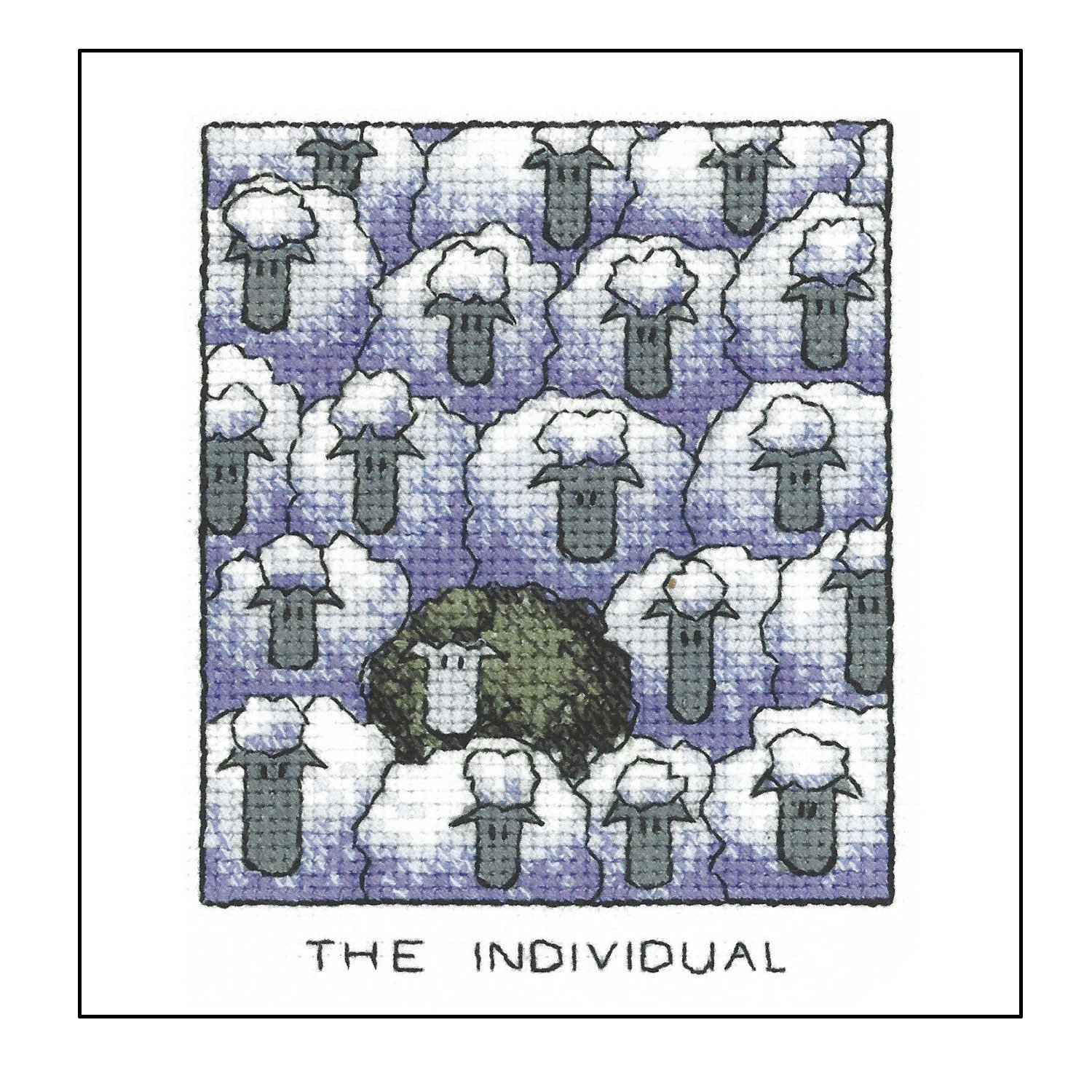 Heritage Crafts Simply Heritage Cross Stitch Kit - The Individual