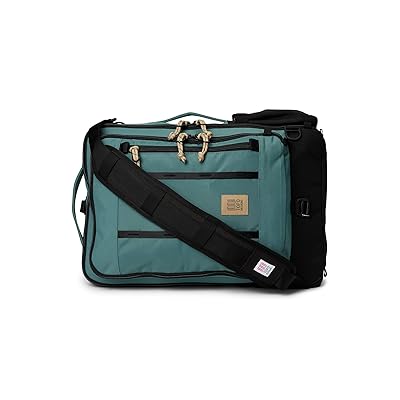 Topo Designs Global Travel Bag 30L Backpack Bags Sea Pine, Mesh/Nylon/Plastic