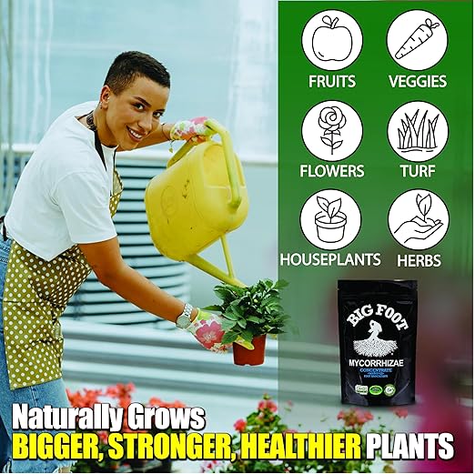Big Foot Micorrizas para Plantas - Fertilizante Orgánico 4 oz miniatura 2