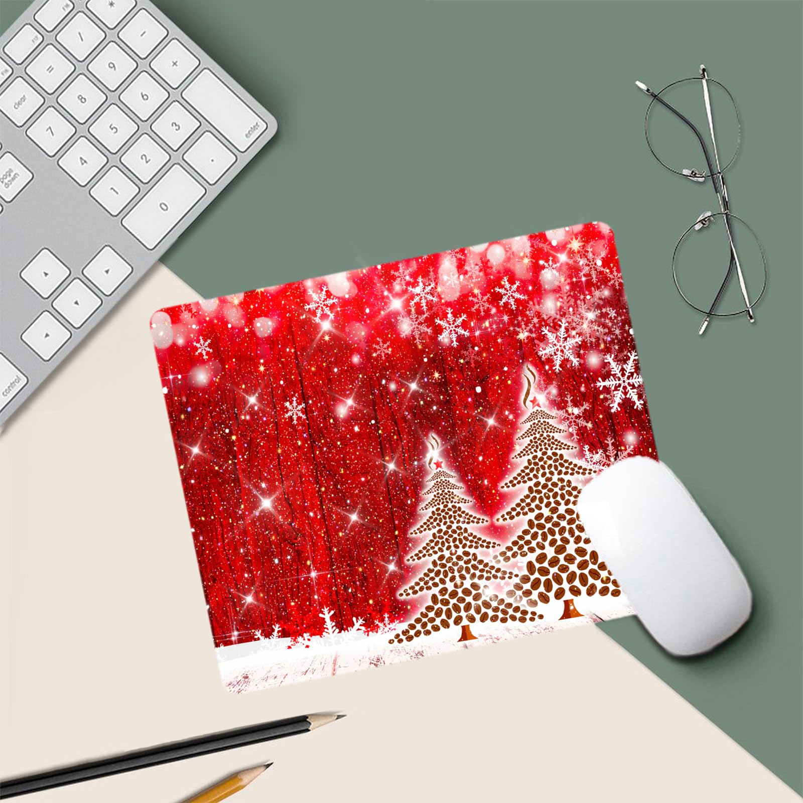 Amazon.com: Red Mousepad Bling Mouse Pad Diamond Glitter Sparkle