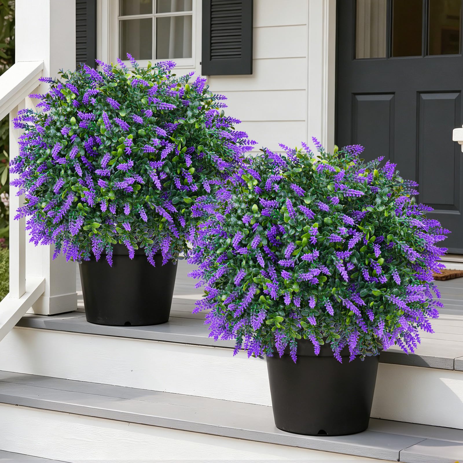 Grooy Boxwood Topiary Ball with Lavender