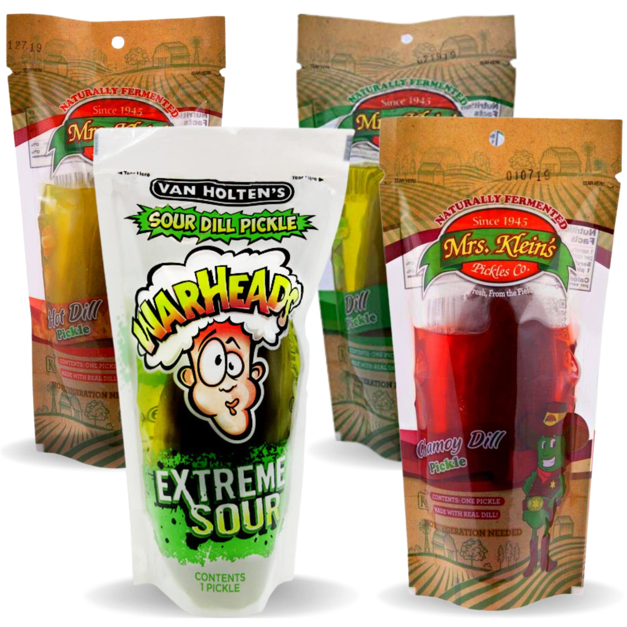 Buy Choose Your Own Variety PickleInAPouch SamplerChamoy Pickles