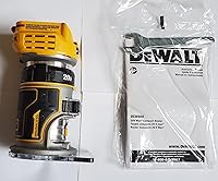Vista 2 de Dewalt DCW600BR 20V MAX XR Router inalámbrico compacto sin escobillas de iones de litio de 1/4 pulgadas (solo herramienta) (renovado)