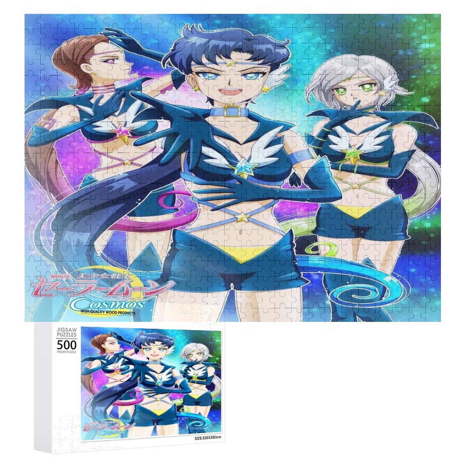 Amazon.co.jp: 美少女戦士セーラームーンCosmosジグソーパズル 300/500