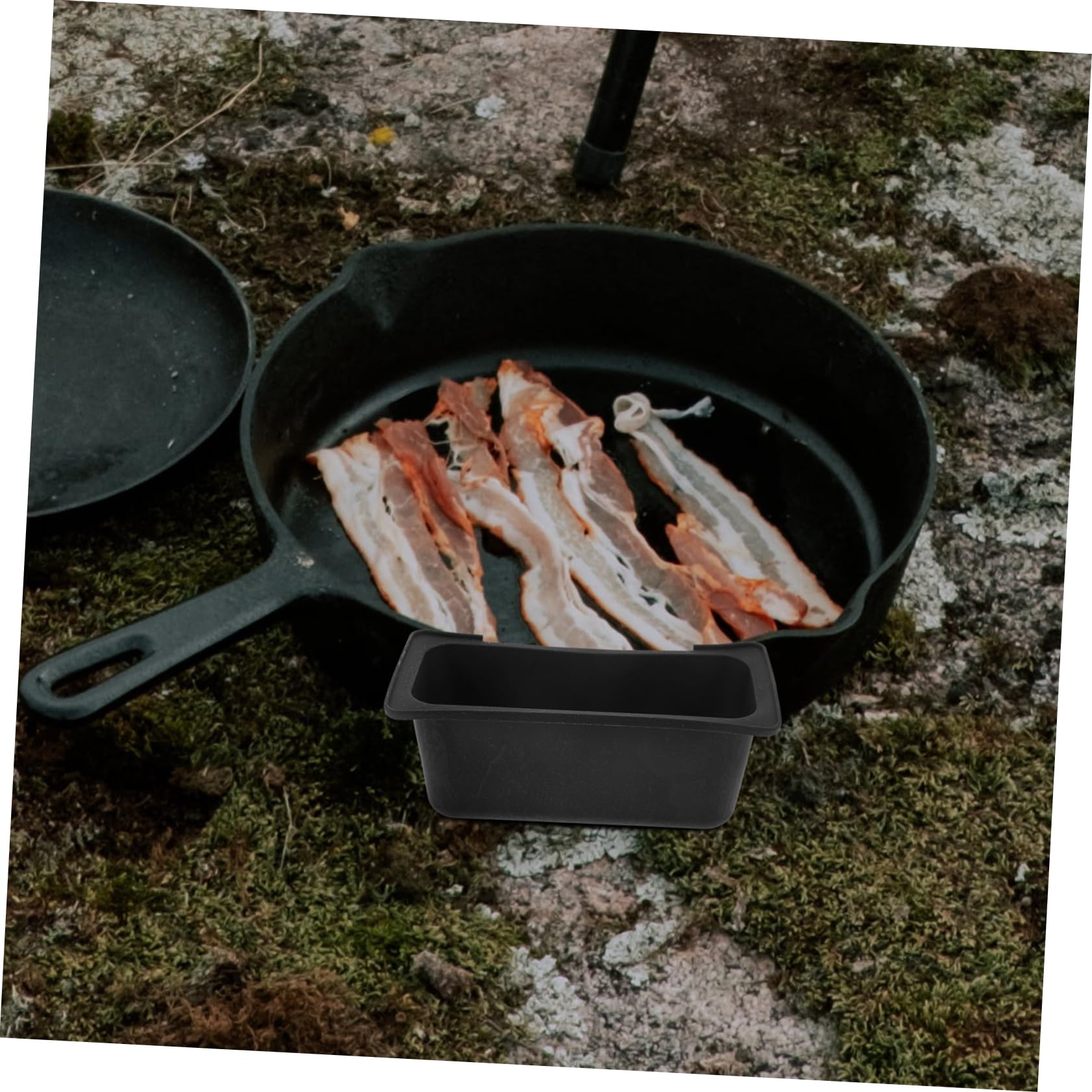 BESTonZON 5 Pezzi Fodera Silicone per Grassi Accessorio per Barbecue Compatibile con Facile Riutilizzabile No e Rischio Perdite