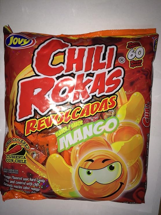 Jovy Chili Rokas Revolcadas Mango Flavored Chili Covered