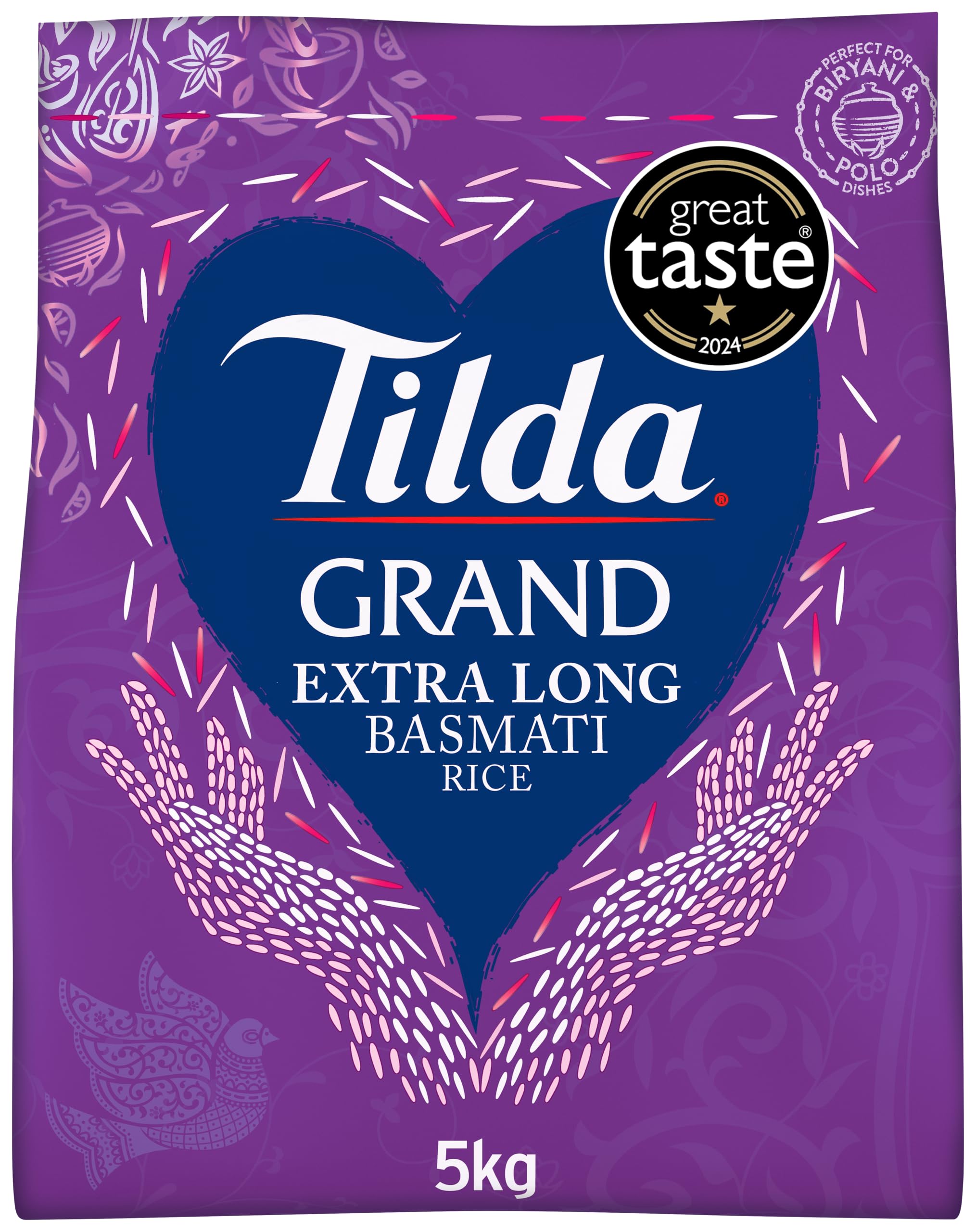 Tilda Grand Extra Long Basmati Rice 5kg