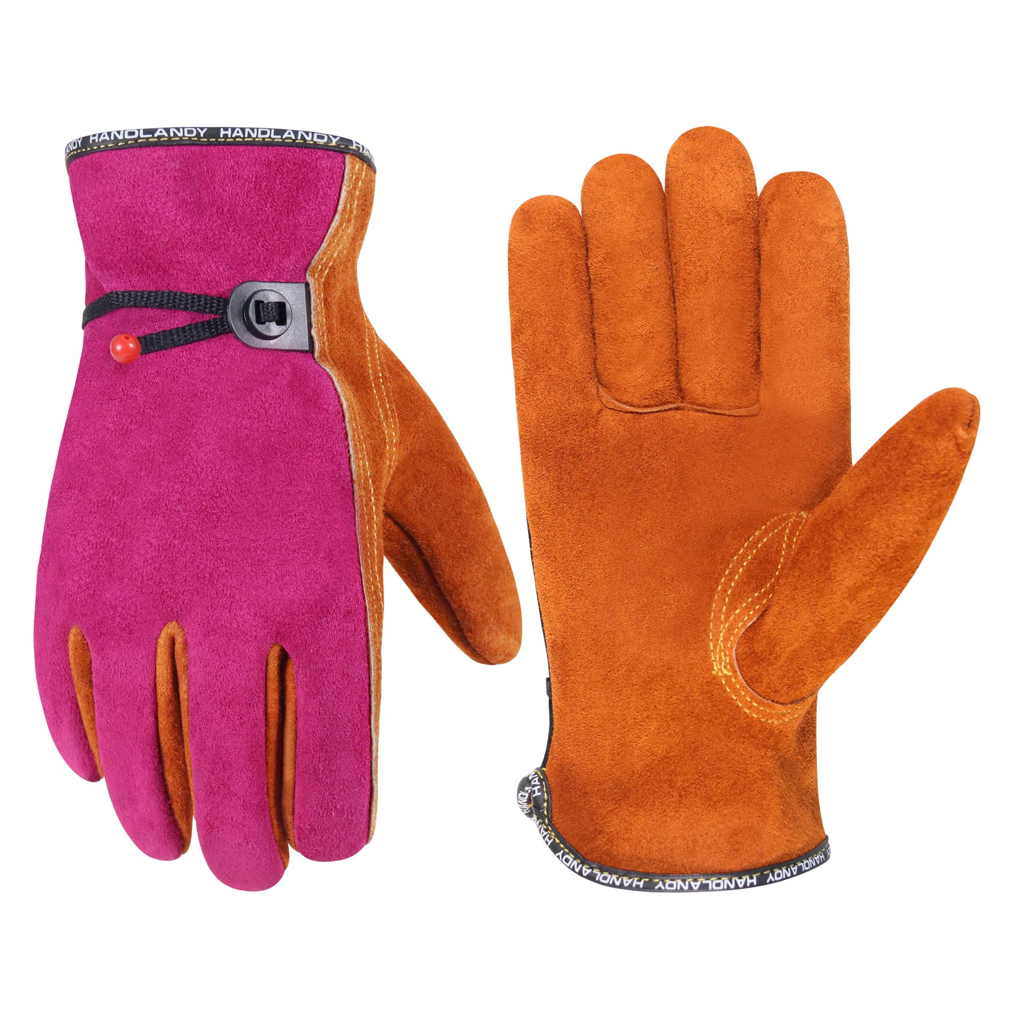 HANDLANDY HLDD Arbeitshandschuhe Männer - 3 fingerlose Arbei