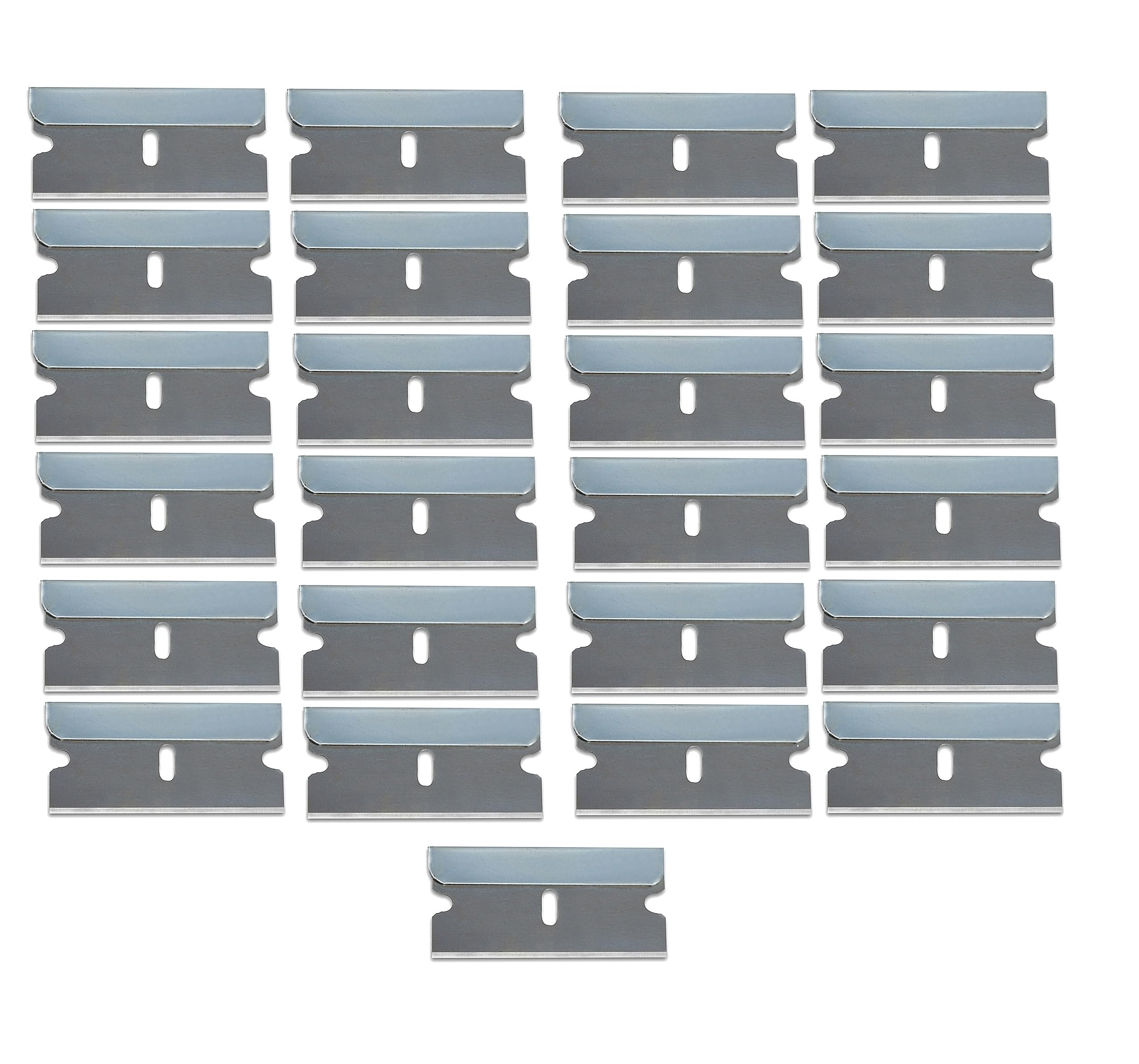Vadda Bai 25 Pieces Single Edge Steel Scraper Blades for Remove Decals, Adhesive Labels, Stickers and Glass Glue (B0B5M1LY8Q) Amazon Price History, Amazon Price Tracker