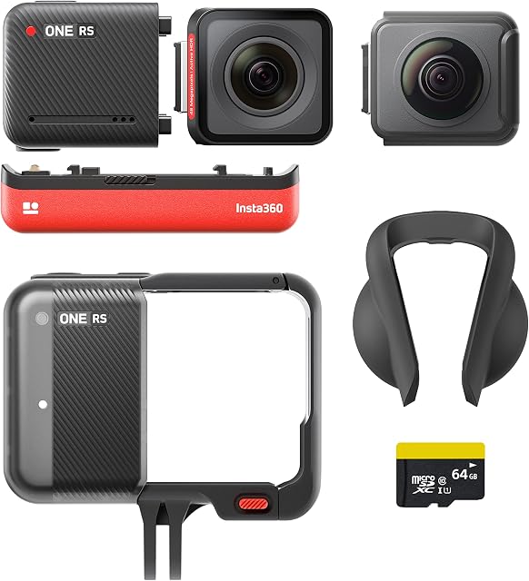 Insta360 ONE RS Twin 360 Edition - With 64GB Card