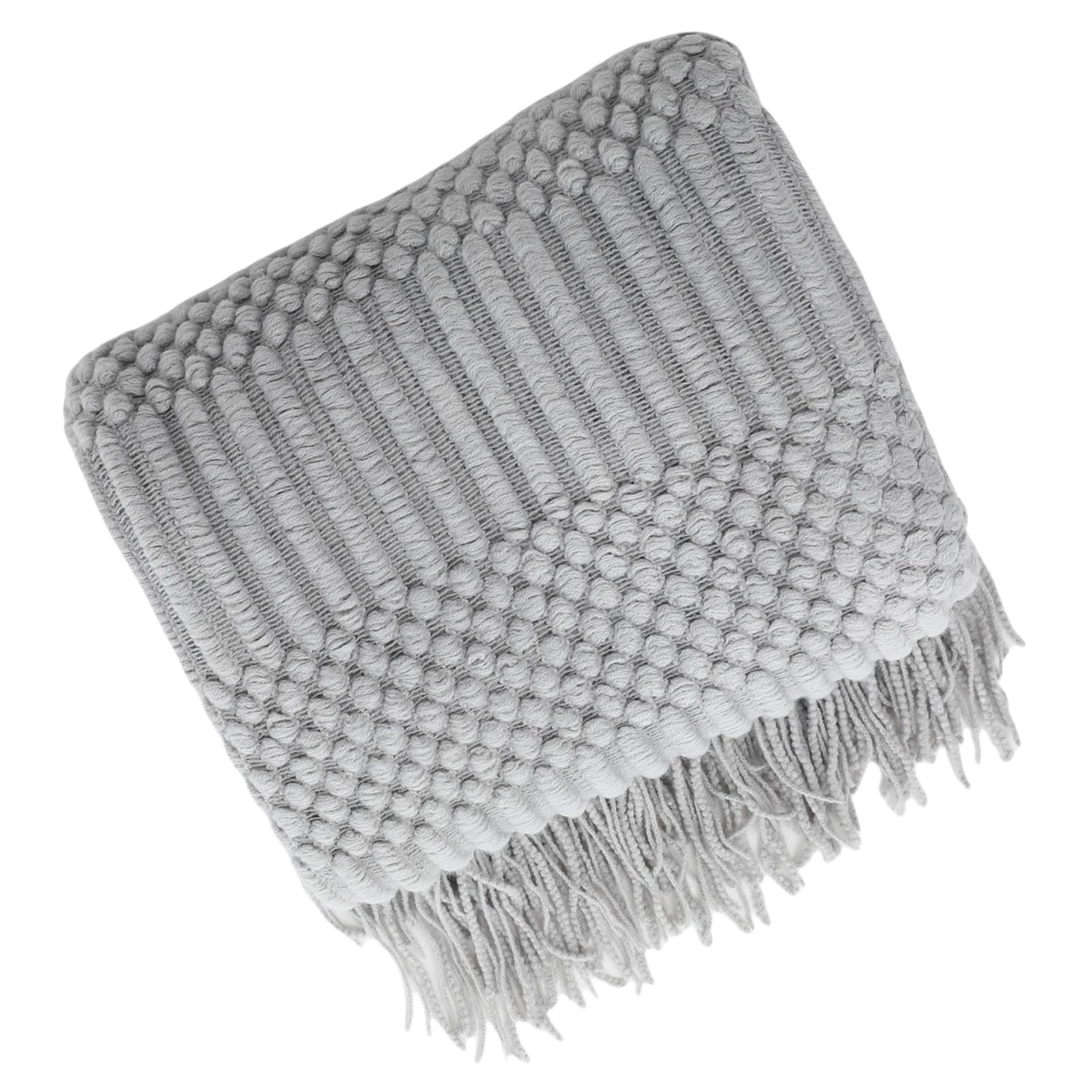 Xjdzineq Lances Throw Blanket with Tassels Bohos Wovens Textured Chunkys Farmhouses Outdoor Vintages Blankets Sofa Lances
