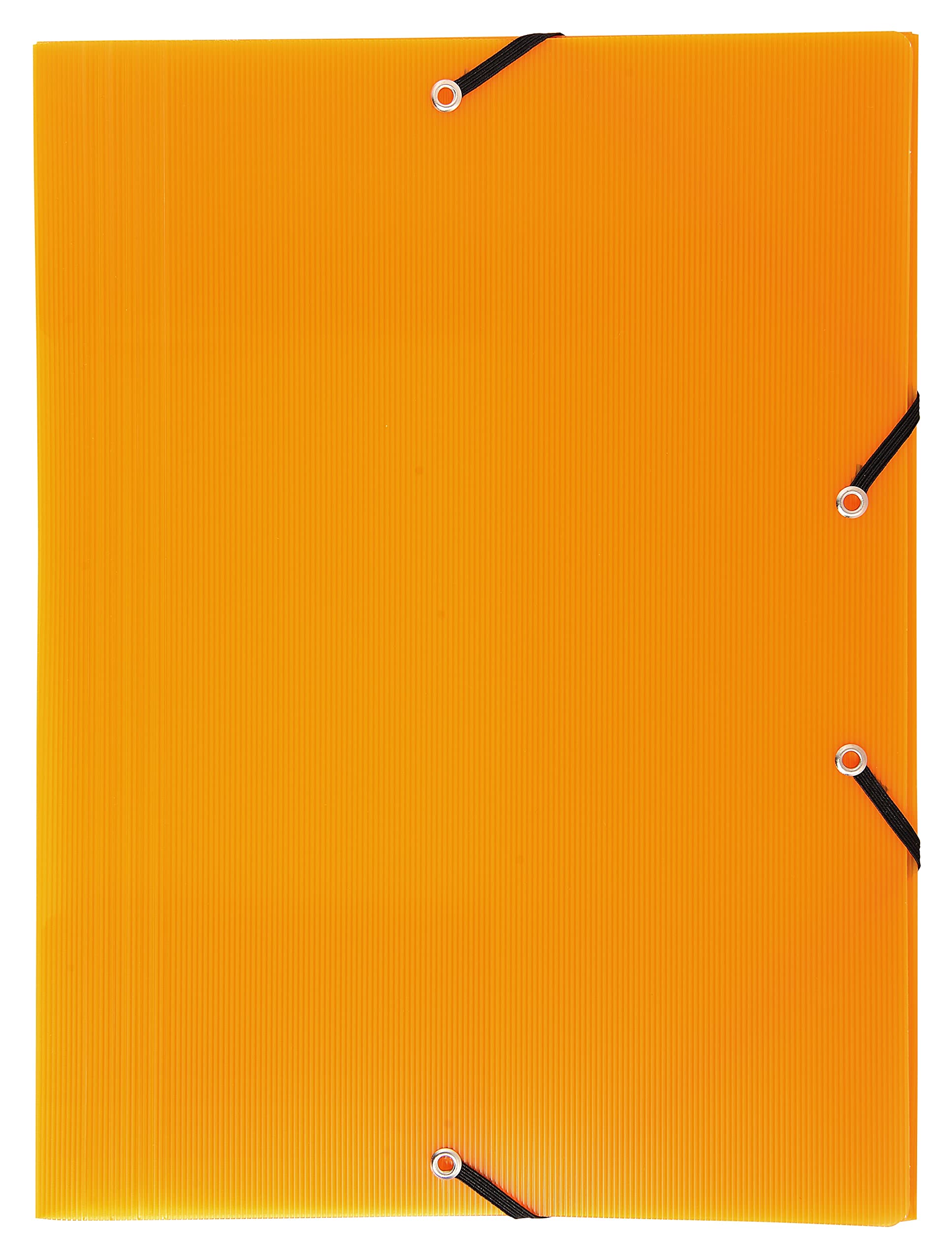 Exacompta 55877SE Packung (mit 10 Sammelmappen Linicolor, mit 3 Klappen, Gummizug, aus festem PP, DIN A4, 21 x 29,7 cm) 10er Pack farbig sortiert