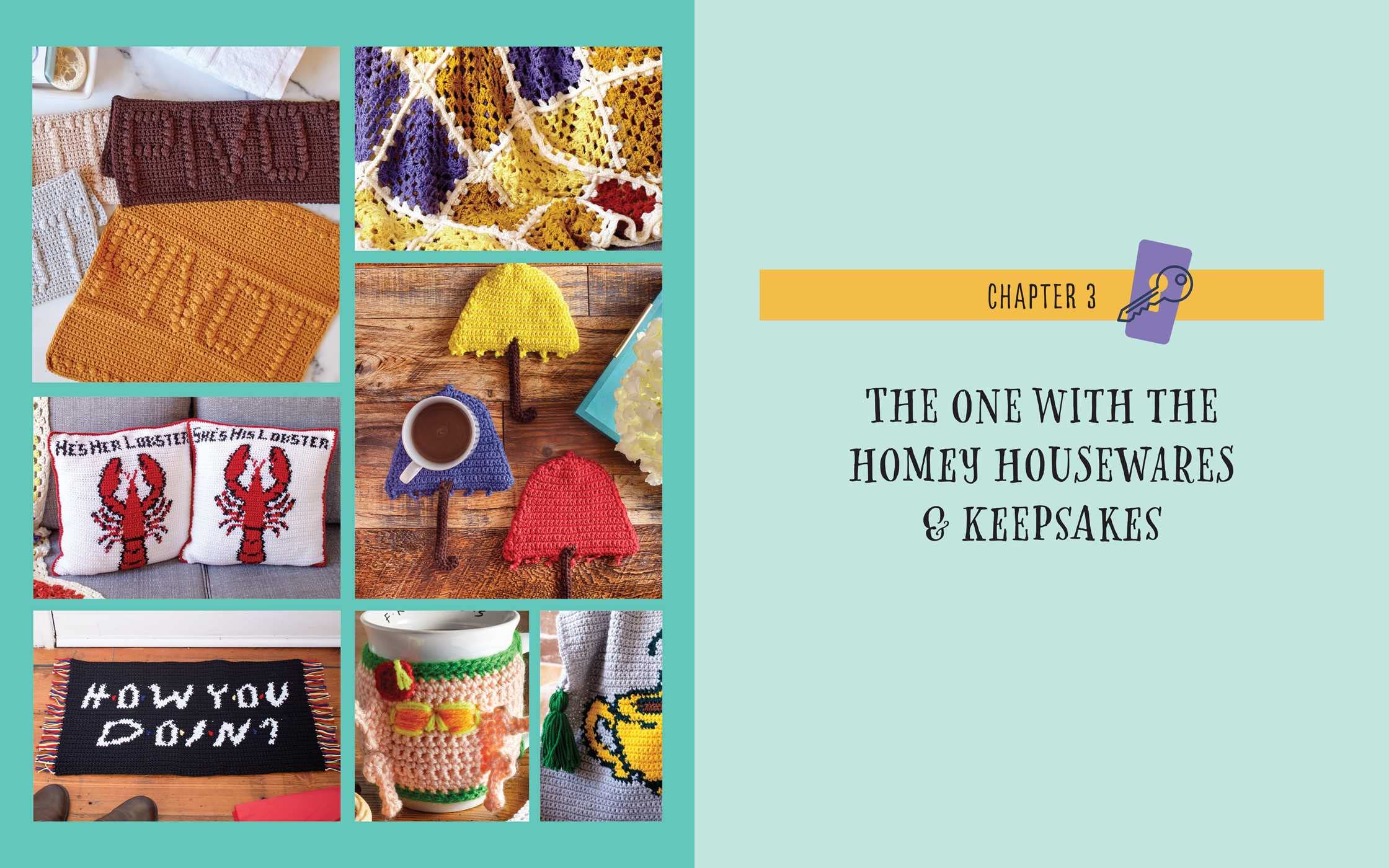 Friends: The One with the Crochet: The Official Crochet Pattern Book