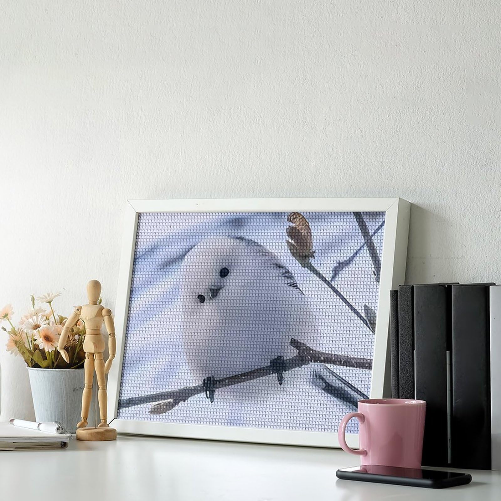 ハンドメイド オーダー受付ページ ♡シマエナガとポメラニアン パネル