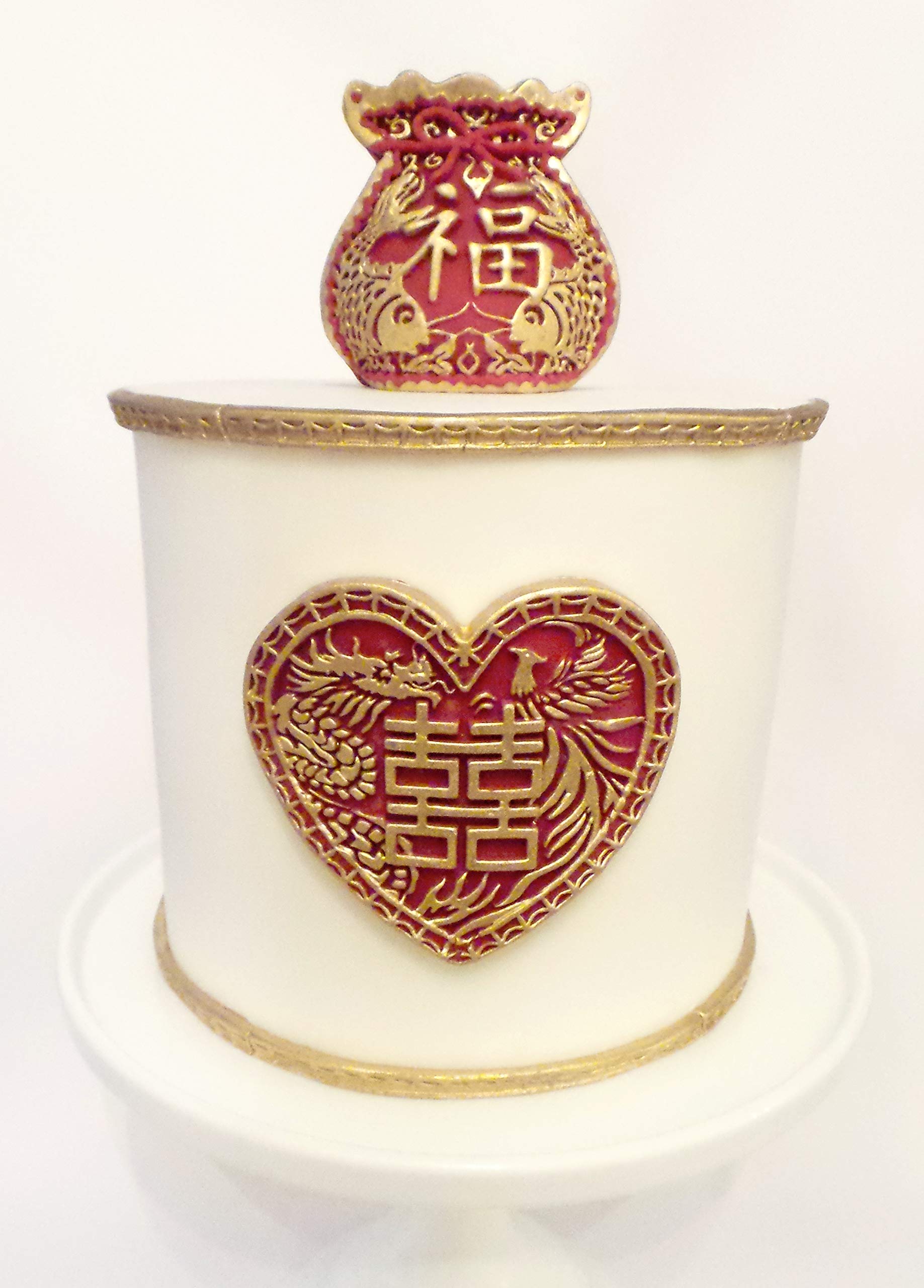 Money Bag Silicone Molds 4-Piece Set - Casino Style For Resin, Clay & Cake Decorating