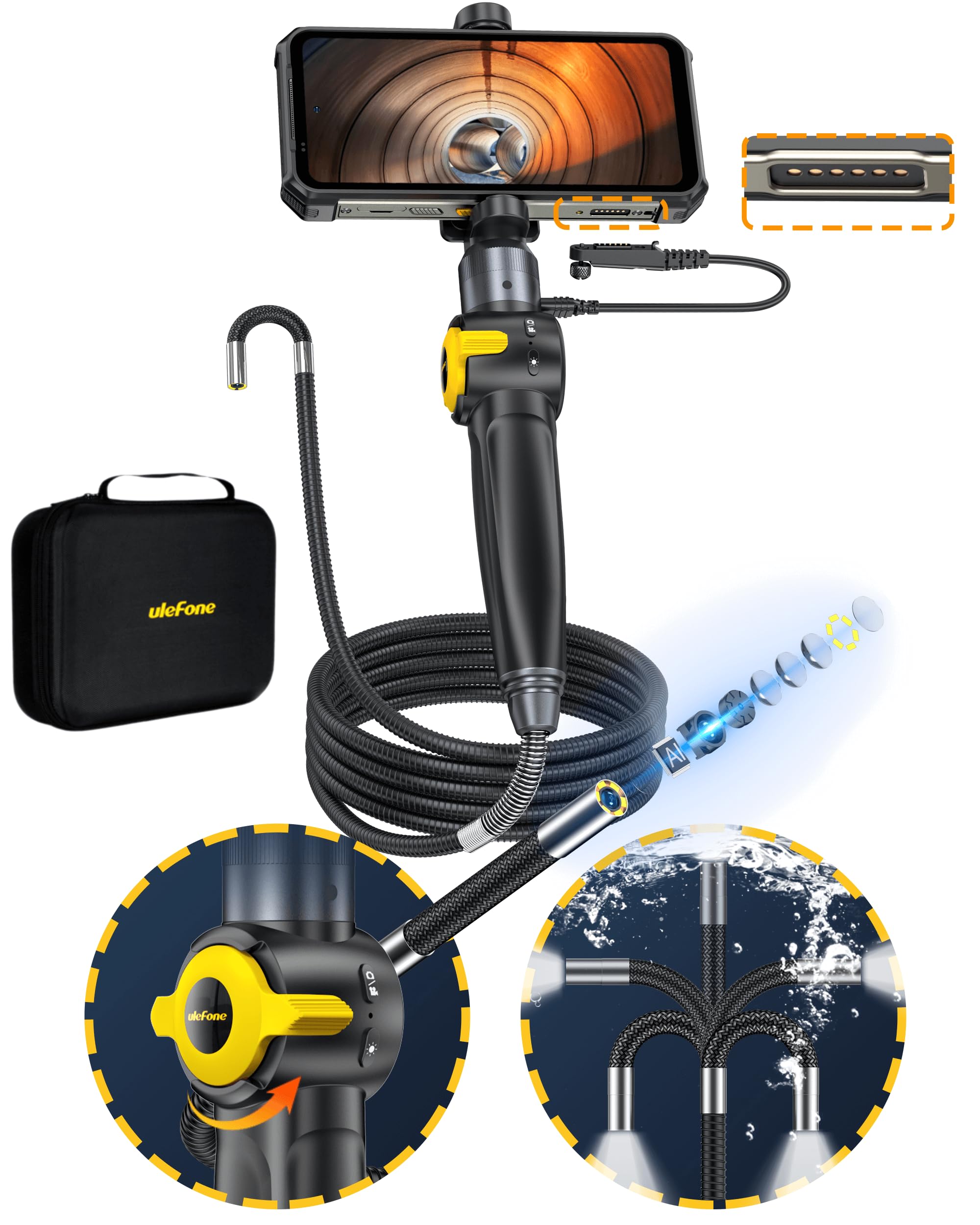 Ulefone Armor Usmart E03 Endoscope Camera For Armor 28 Ultra