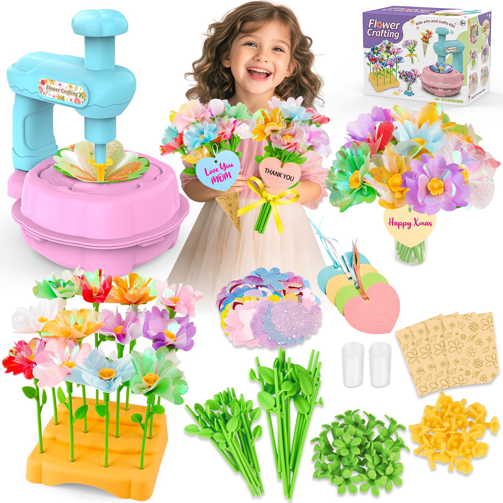 Ulikey Gioielli Fai da Te per Ragazze, Set di Regali Creativi 5-10 Anni, Giocattoli per Bambine Collane, Anelli, Braccialetti Fai da Te ragazzo