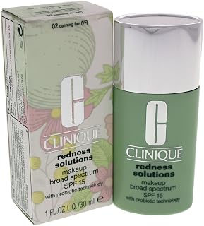 Clinique Redness Solutions SPF 15 Calming Makeup for Women, Fair, 1 Ounce