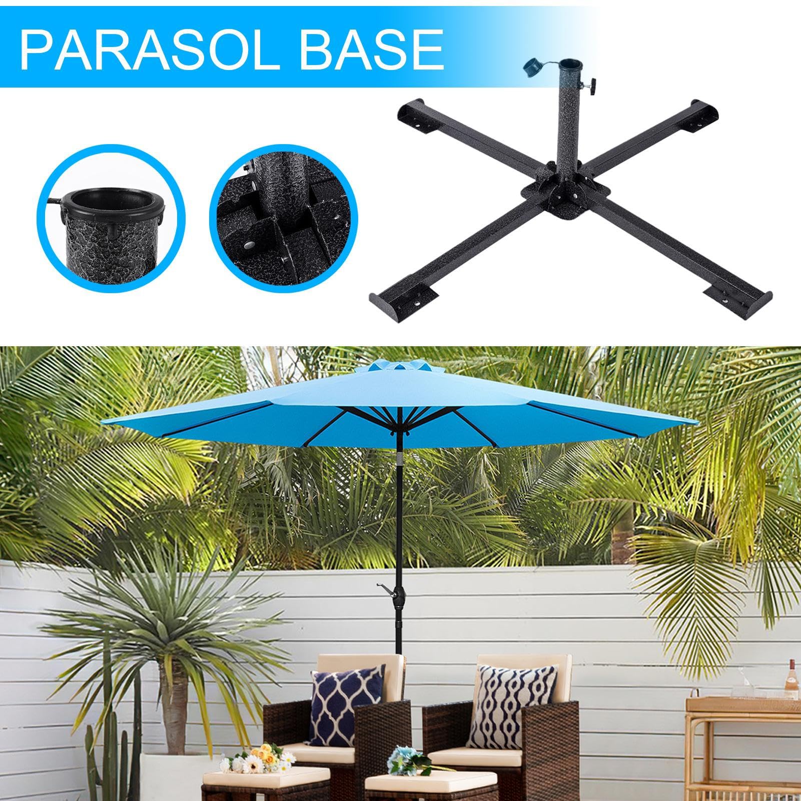 Podstawa Do Parasola Ogrodowego Metalowy Na Parasol Ogrodowy