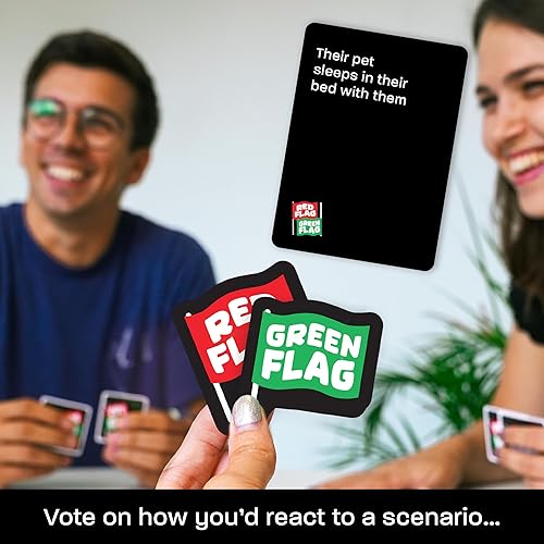 Miniatura 4 de Lucky Egg - Divertido juego de fiesta de bandera roja y verde - Decisiones de citas de los jueces amigos - 230 preguntas diversas - Juego de fiesta