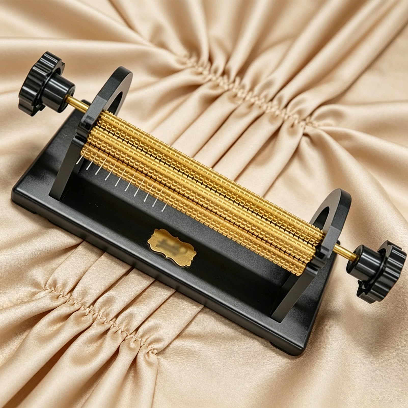 Pvxa Pleating Embroidery Machine, Adjustable Smocking Pleater, 24/32 Row Single Machine, Adjustable Width, 0.5cm Needle Spacing, for Costume & Craft Sewing 24rows