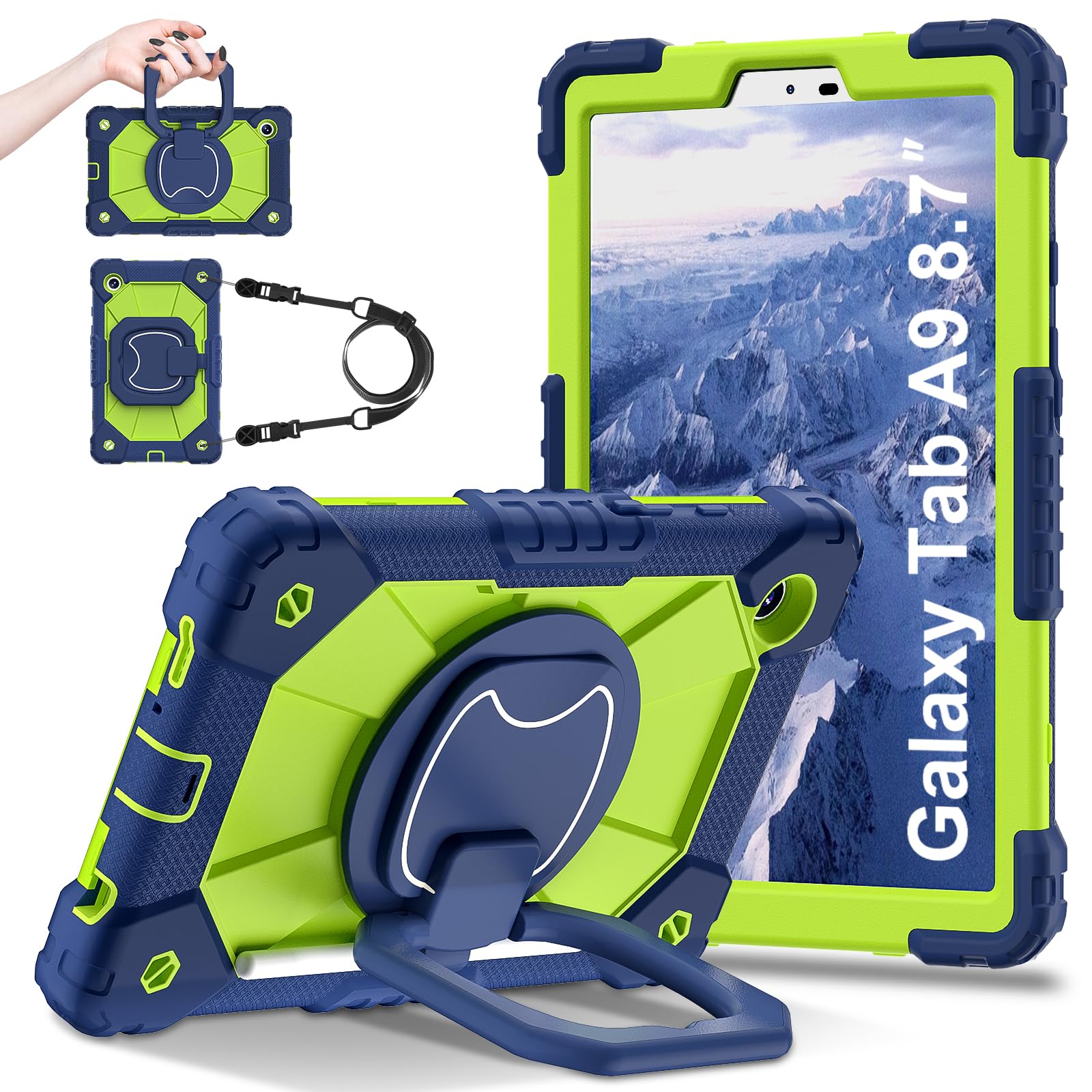 Amazon.com: FONREST Rugged Case for Samsung-Galaxy-Tab-A9 8.7