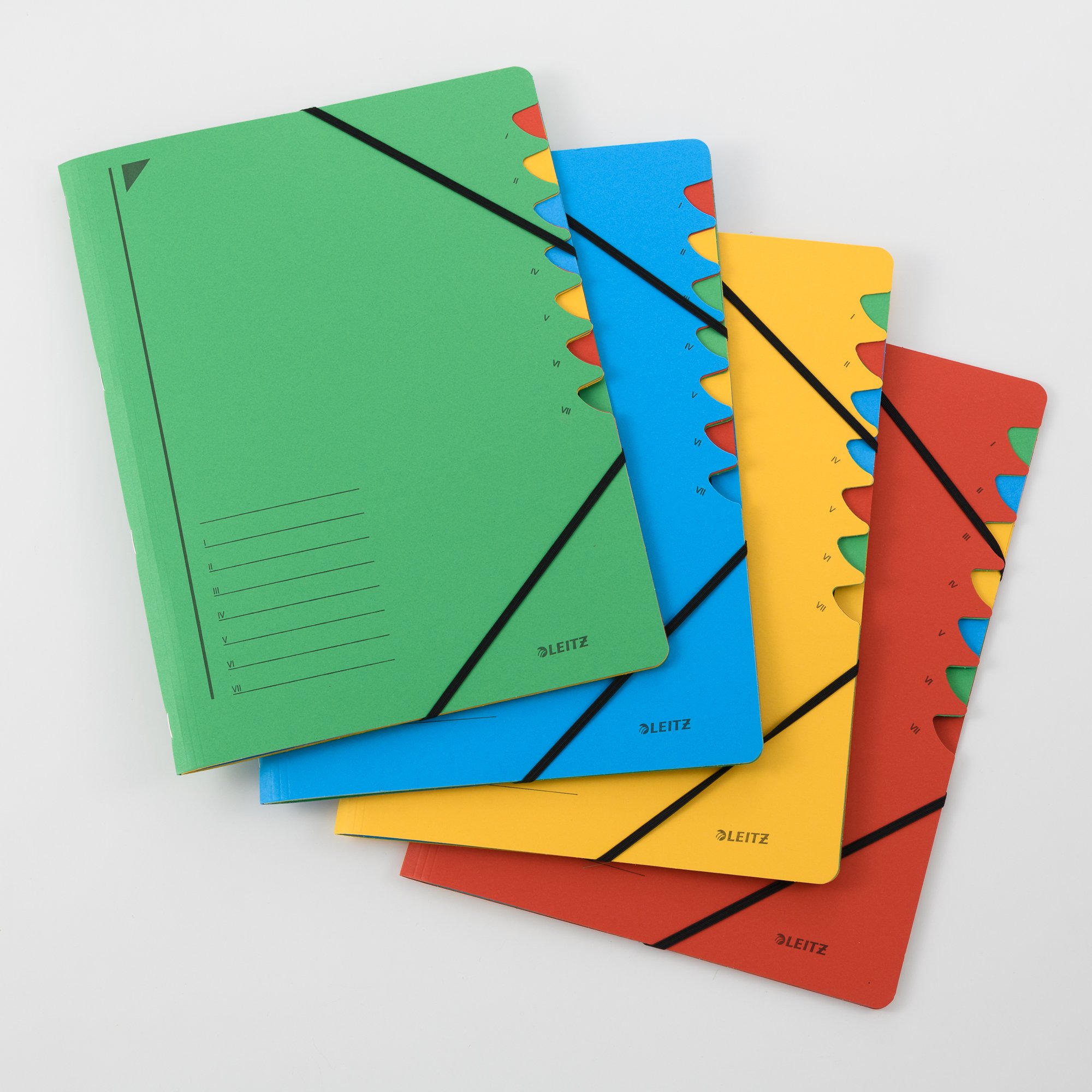 Amazon | LEITZ ライツ パートファイル 7 A4 レッド A4 3907-00-25