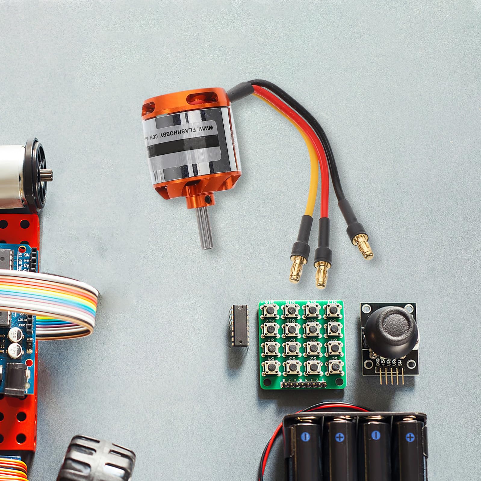 TOYANDONA Motor Eléctrico Sin Escobillas Precisión De Fabricación Adecuado para Aviones y Helicópteros RC