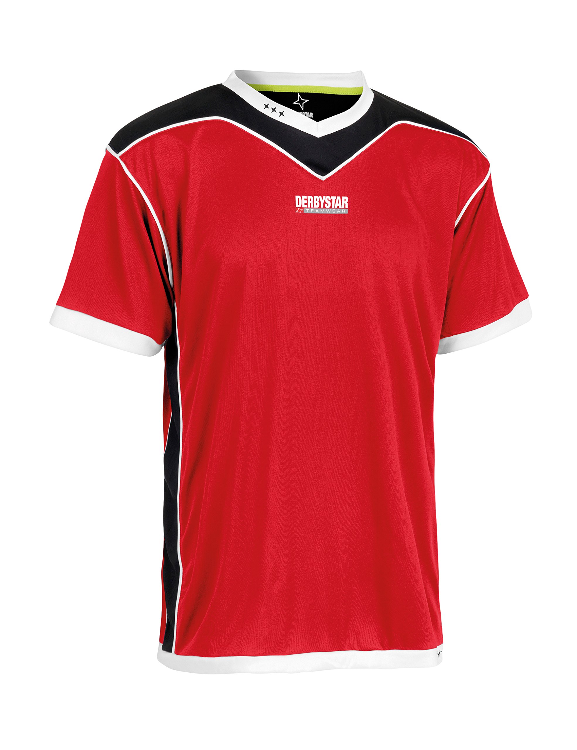 Derbystar Men Brilliant Jersey - Red/Black, X-Large