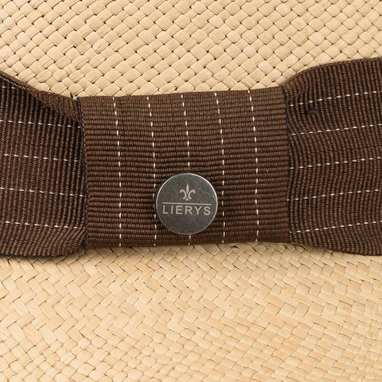 Lierys Brown Rockfall Sombrero Fedora Panama Unisex Primavera Verano