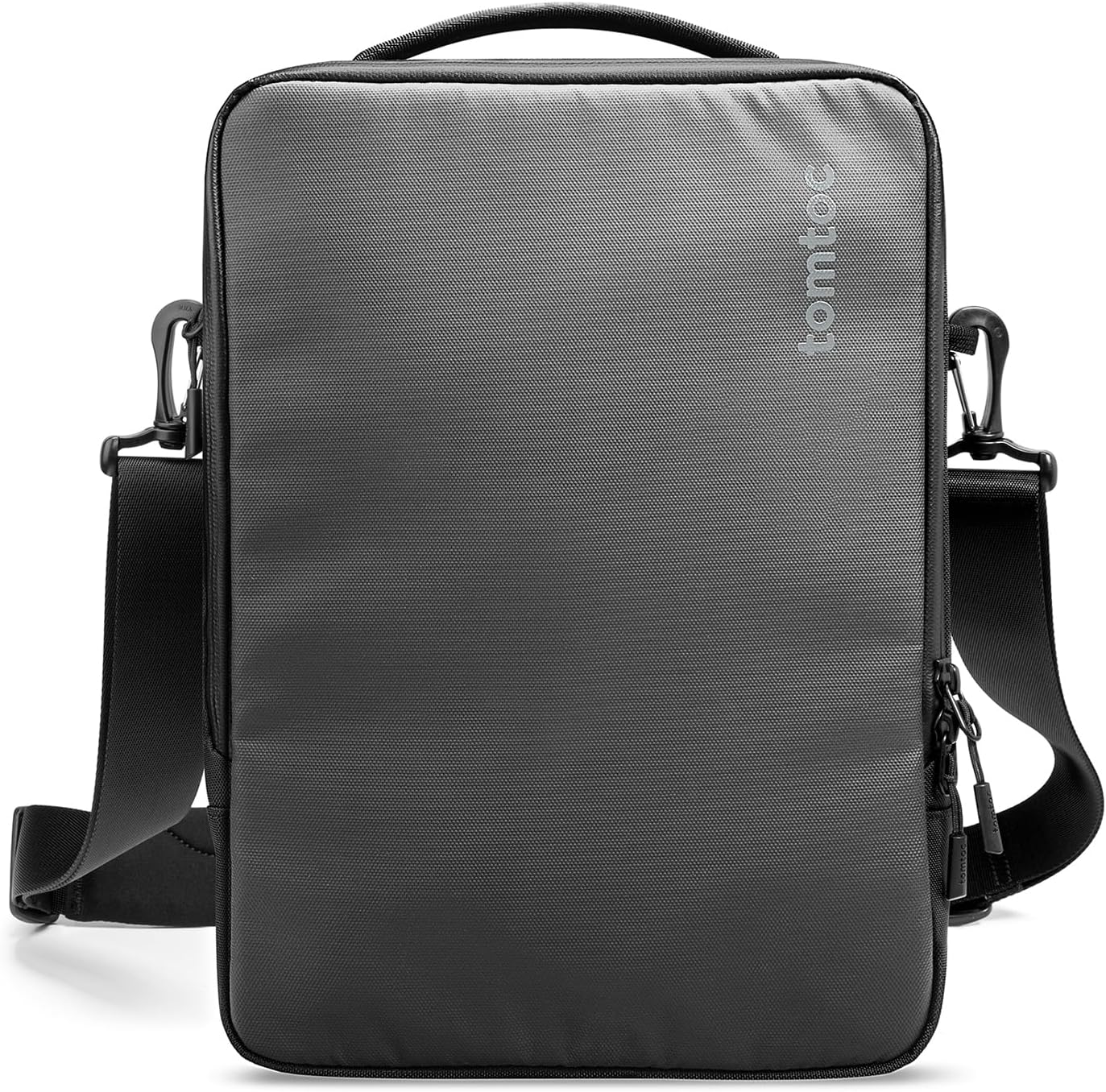 tomtoc 13 Inch Laptop Shoulder Bag for 12.9 iPad Pro, 12.3 Surface Pro, 13-inch MacBook Air/MacBook Pro, 13.5 Surface Book & Laptop, Cordura Material Waterproof Protective Tablet Sleeve Case