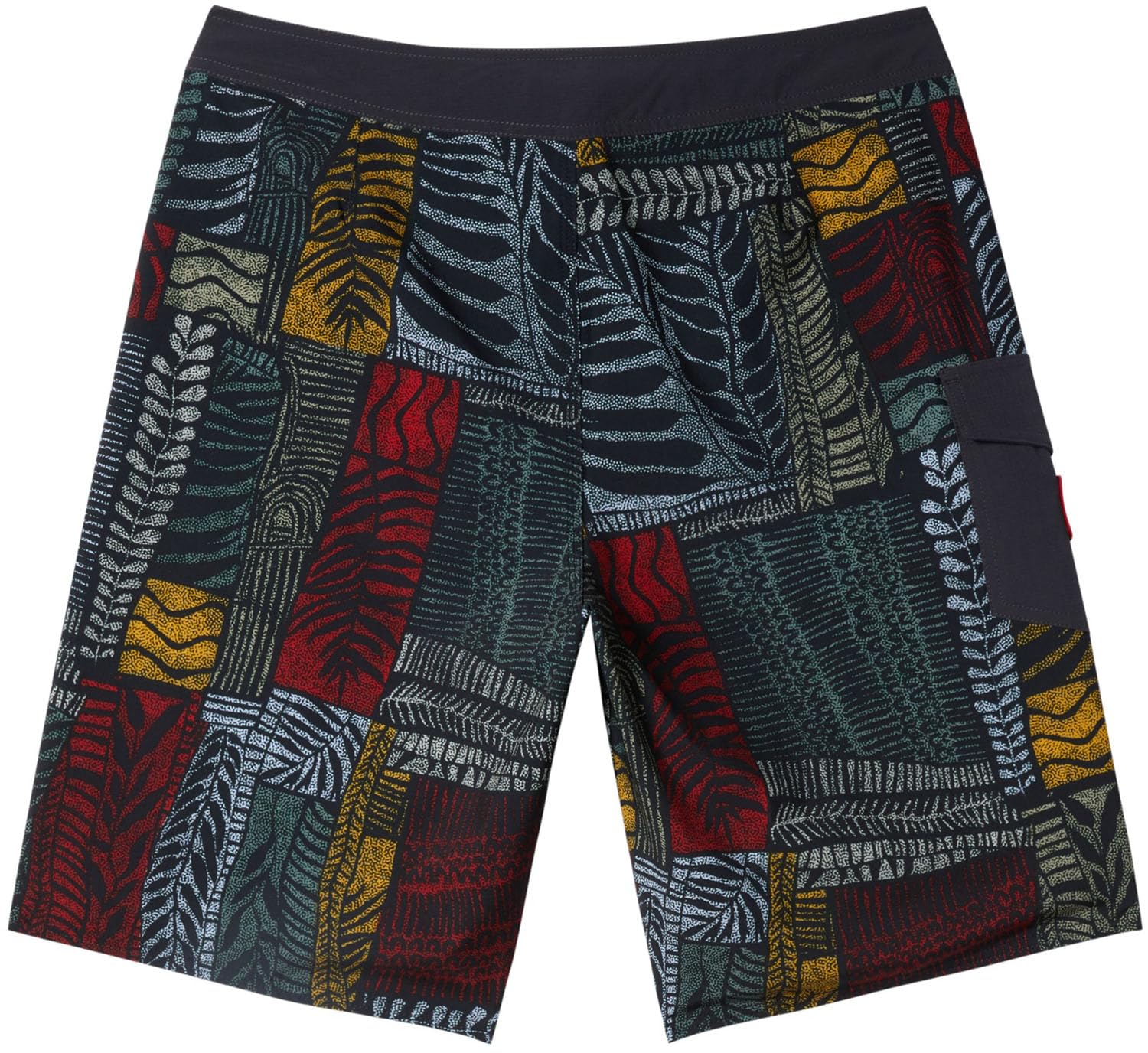 Quiksilver - Mens Surfsilk Hawaii Tropics 21 Boardshort, Color Tarmac Apero Class Ss, Size: 33