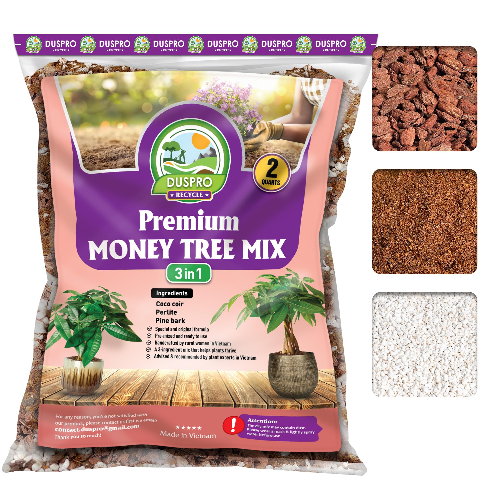 Duspro Money Tree Soil Indoor