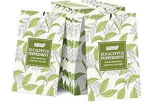 MYARO Eucalyptus Scented Sachets: Long-Lasting Drawer Freshener