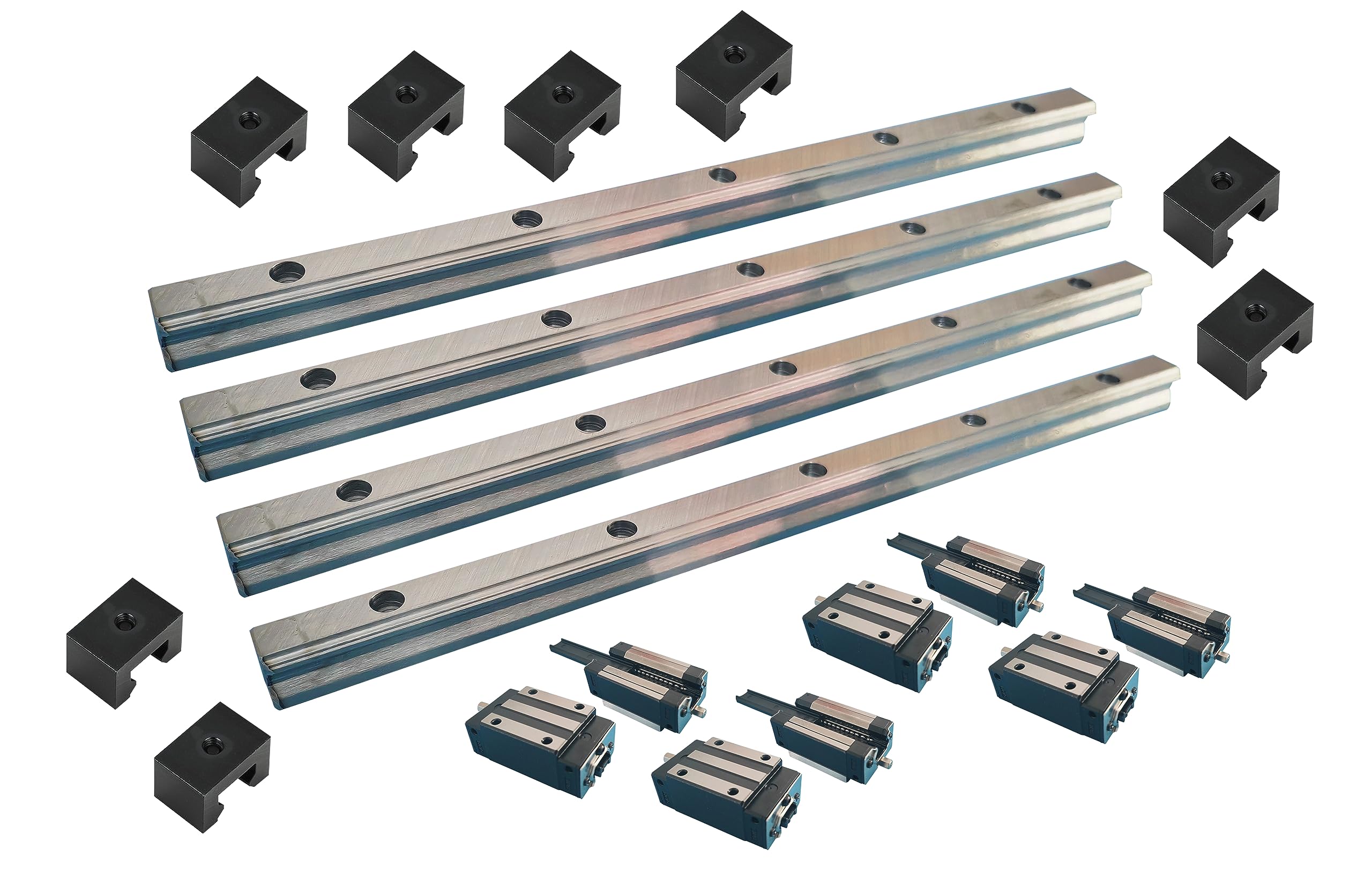 Cellular Router Rail Kit Linear Motion System HGR15 Linear Guide Rail Kit - 400mm Rails With 4 ...