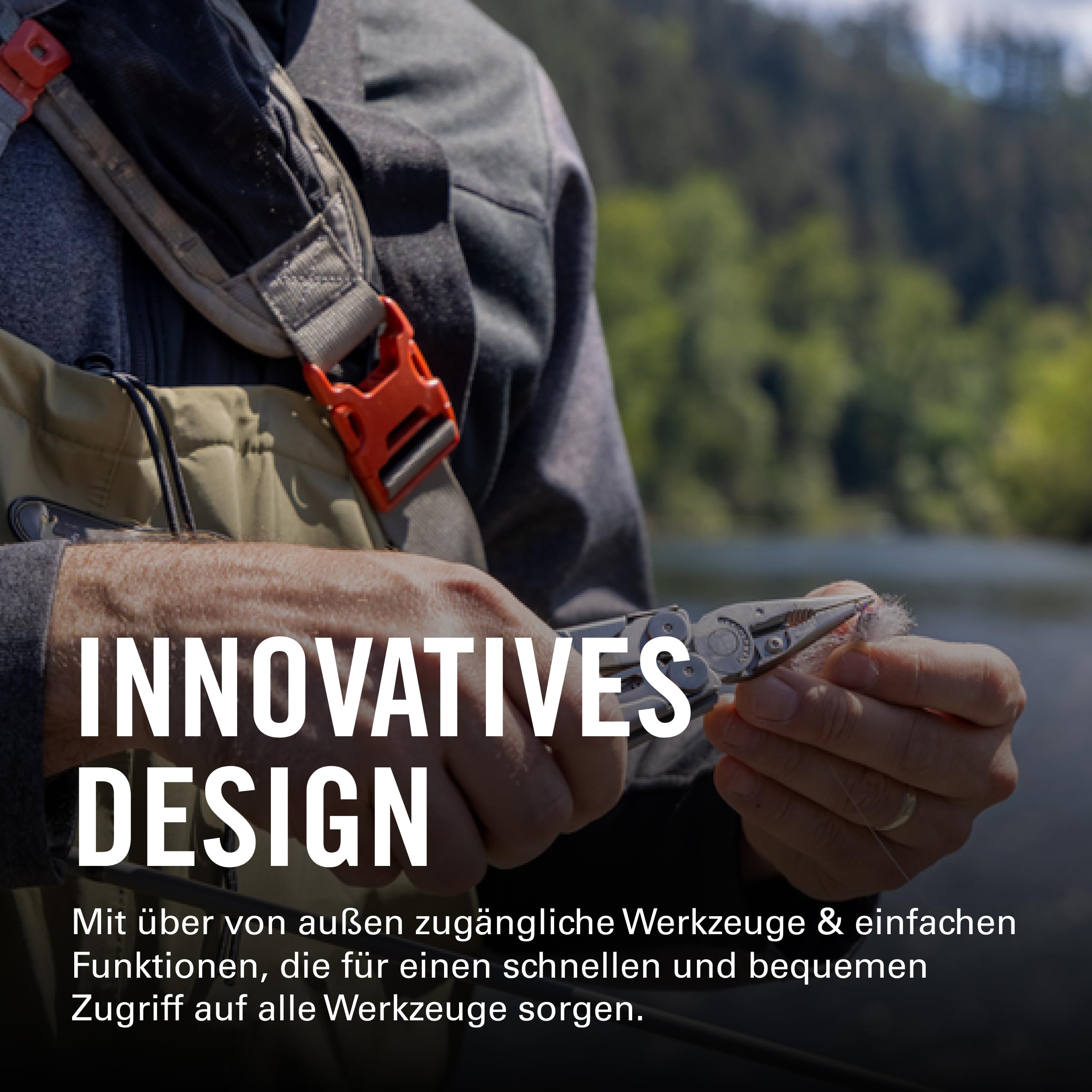 Leatherman Wave+ Multi-Tool - 18-in-1 Hochleistungs-Edelstahlwerkzeug mit Klingen, Zangen und Drahtschneidern - Camping Zubehör - Schwarz