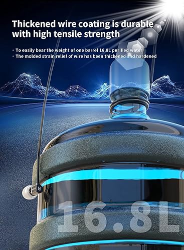 Miniatura 7 de keephifi KBEAR - Auriculares intraurales de bola de masa hervida HiFi Timbre in Ear Monitor, auriculares con cancelación de ruido con llamadas HD,