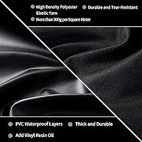 Vista 4 de Jiesuo Cubierta de parrilla para hervidor de carbón Weber, cubierta de barbacoa premium de 22 pulgadas, cubiertas de parrilla resistentes e