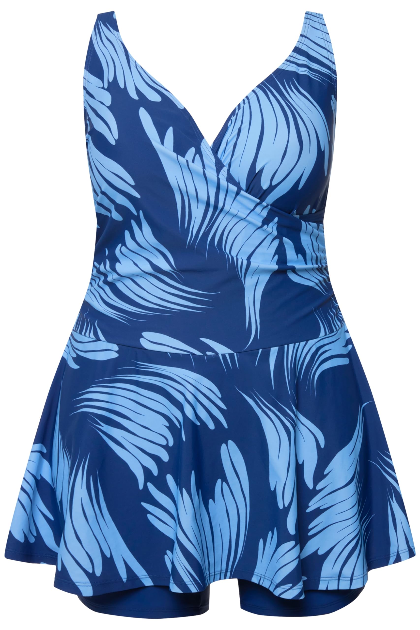 ULLA POPKEN Badekleid mit Shorts, Softcups, Drapierung, Recycelt Costumi da Bagno Donna