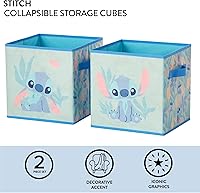 Vista 44 de Idea Nuova Marvel Avengers - Juego de dos espaciosos cubos de almacenamiento plegables, 10 x 10 pulgadas, Avengers / gris