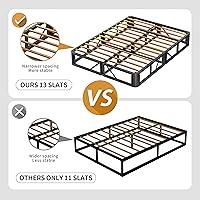 Vista 7 de MAF Base de colchón de 5 pulgadas, base de colchón de metal resistente de perfil bajo, base de colchón de metal resistente de 3500 libras, sin 5 Inch