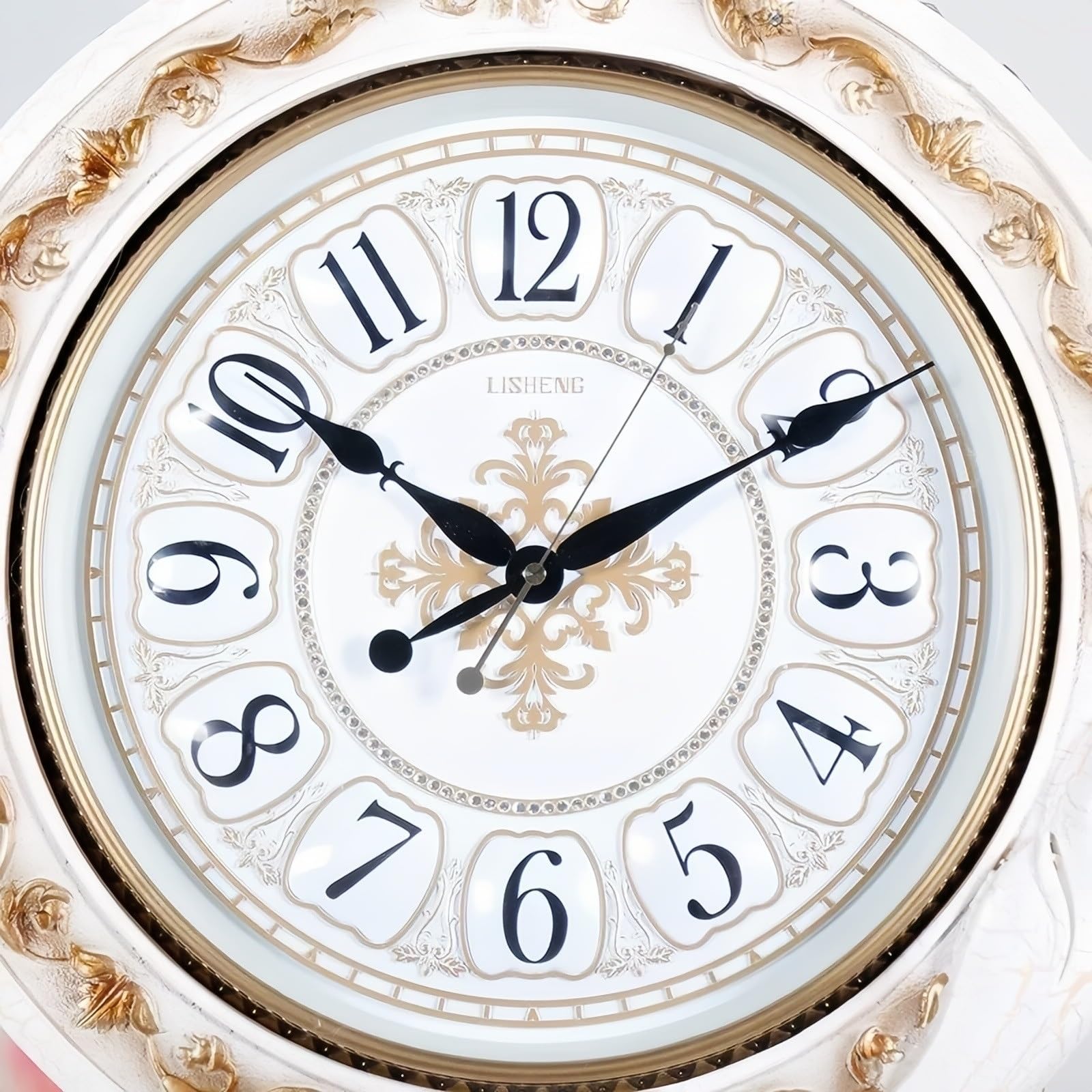 Decorativo Reloj de pie cuarzo estilo europeo silencioso para la oficina