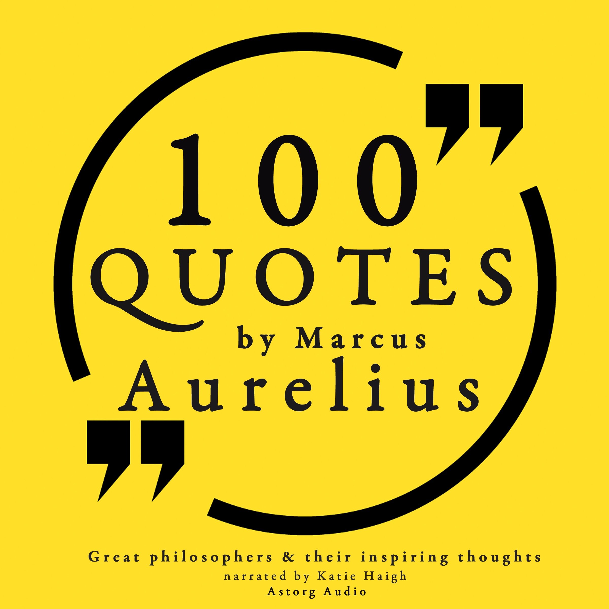 Cover art for 100 Quotes by Marcus Aurelius