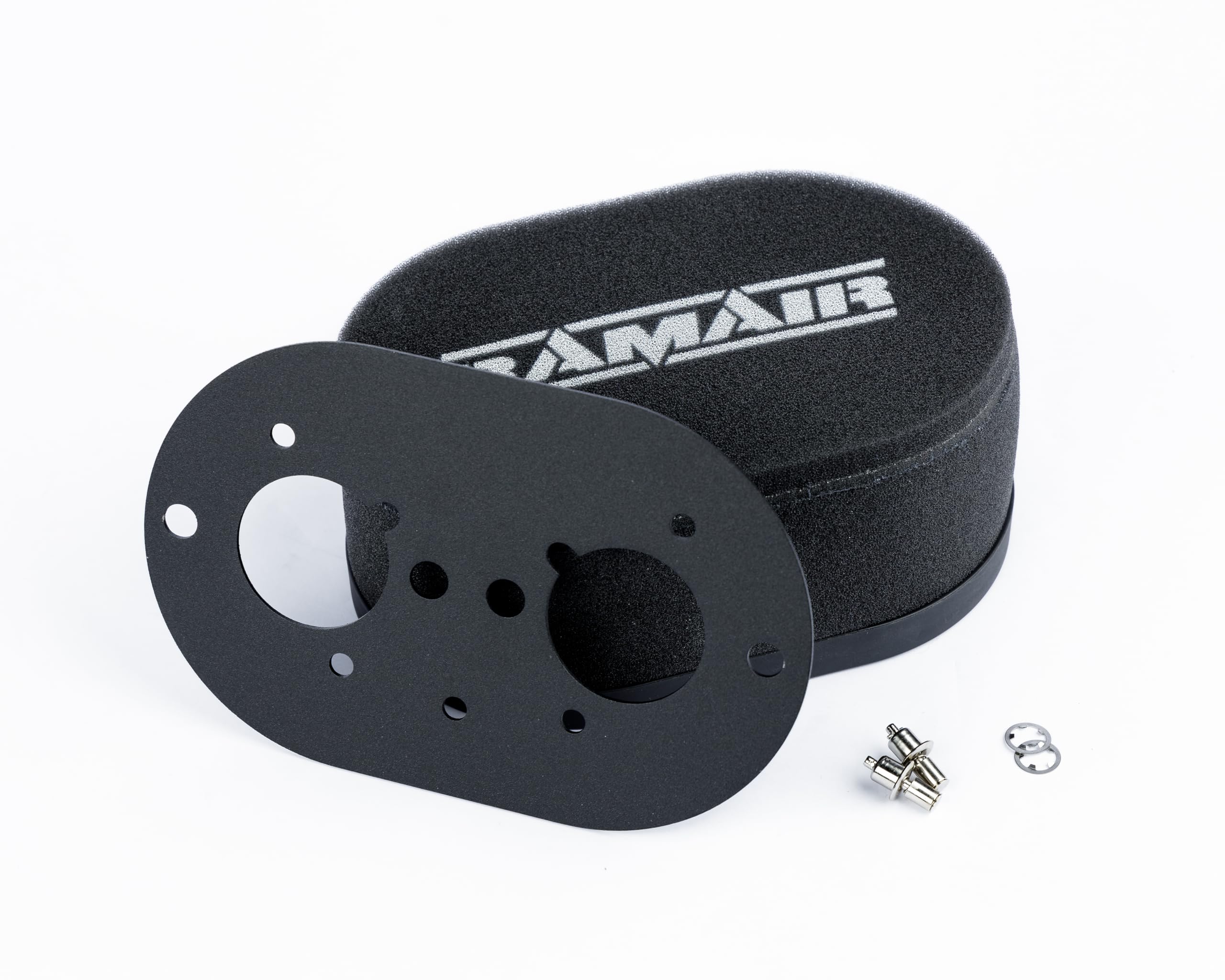 Filtre à air de carburateur Weber 40 IDF avec plaque de base et hauteur 100 mm